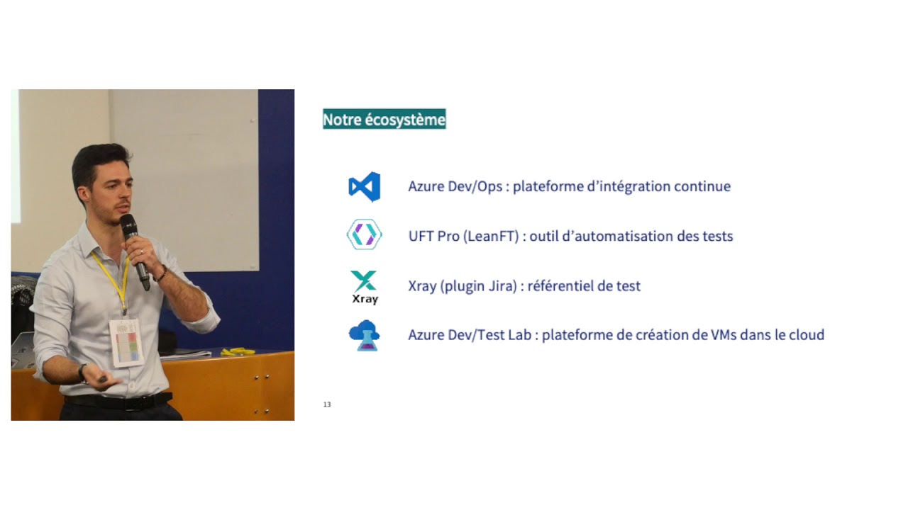 Soirée Test Logiciel Sophia 2019 - Conférence "tester en continu avec le cloud !" - AXA France