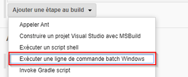 build Exécution du Protractor avec Jenkins