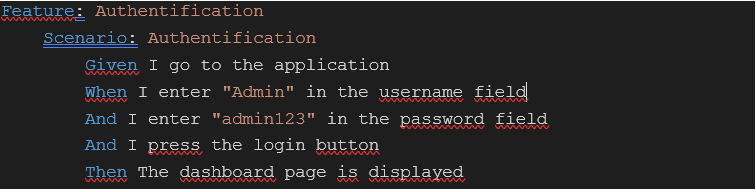 contexte-du-test. Cucumber