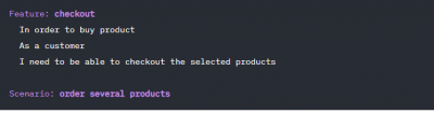 Scénarios Scénarios Automatisation tests JS