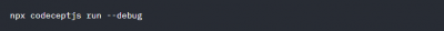 npx debug npx debug
