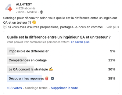 Quelle est la différence entre un ingénieur QA et un testeur ? avis test logiciel