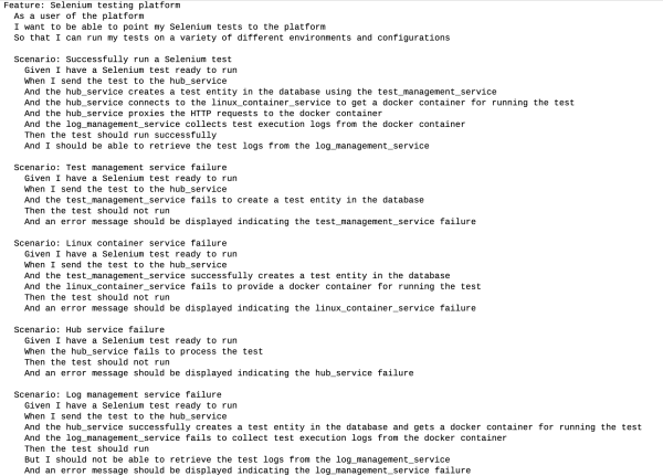 ChatGPT test logiciel Mélangeons des cas de test positifs et négatifs dans Cuncumber