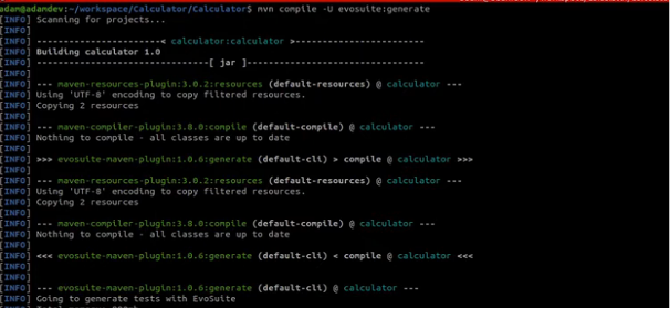 génération automatique des Tests Unitaires