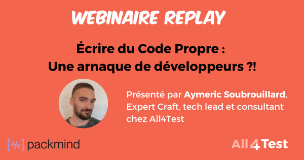 clean code code propre webinaire replay